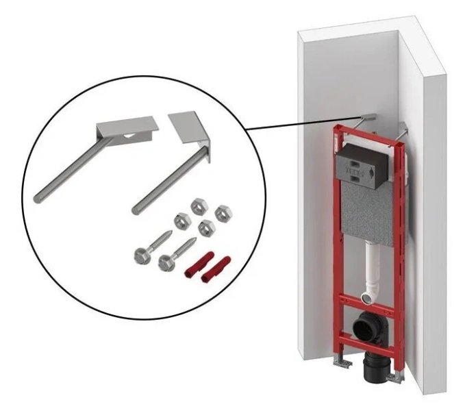 Инсталляция для унитаза Tece TECEbase со смывным бачком, для унитаза - фото 2