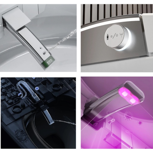 Унитаз напольный Ceruttispa Mirella c функцией биде - фото 4