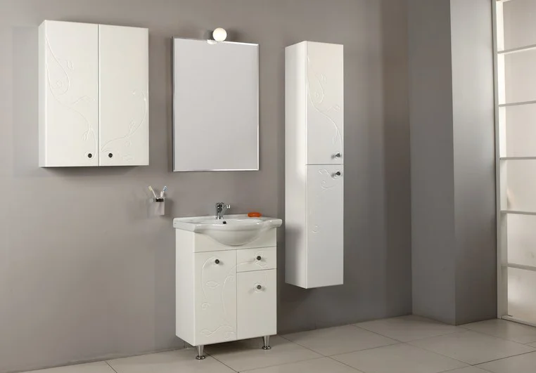 Зеркало Акватон Лиана 65 см прямоугольное, полотно - фото 4