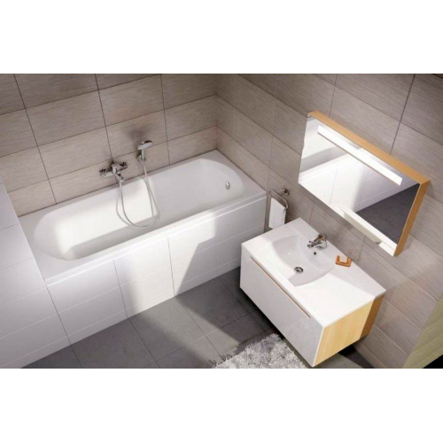 Ванна акриловая Ravak Domino Plus 180х80 см белая - фото 2