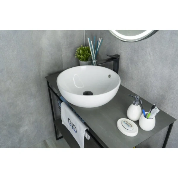 Раковина GID Esfera N9003a 43 см круглая - фото 3