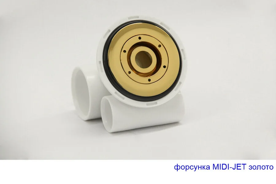 Ванна гидромассажная Whitecross Layla Relax, 170 х 75 см, увеличенная толщина акрила, усиленная армировка, белый/золото, 0102.170075.100.RELAX.GL - фото 4