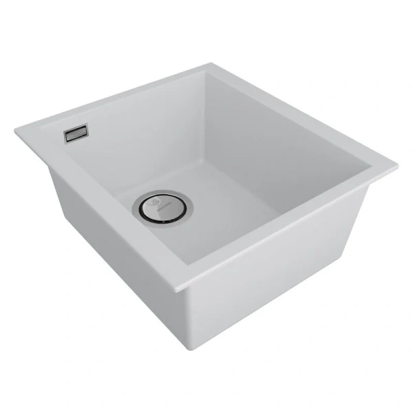 Мойка для кухни Paulmark Neo classic 41 см белая матовая - фото 3