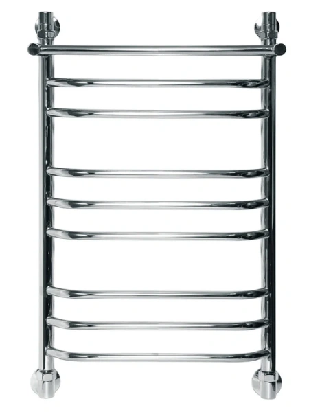 Полотенцесушитель водяной Ника Trapezium 80x40 см хром - фото 3