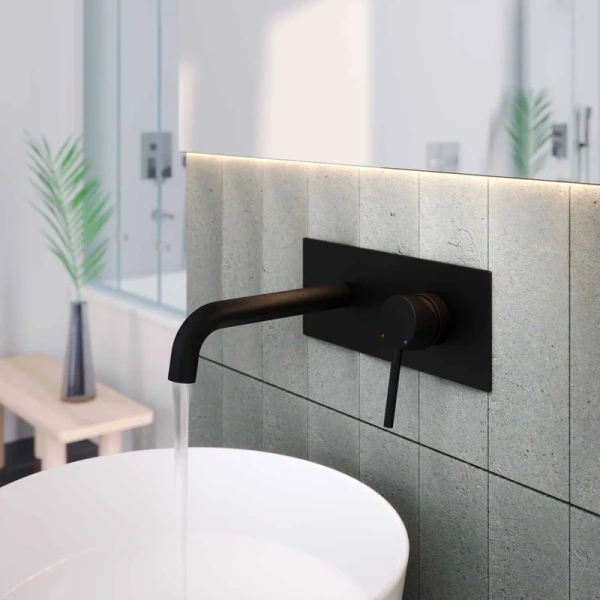 Смеситель для раковины Berges Ventas R черный матовый - фото 2