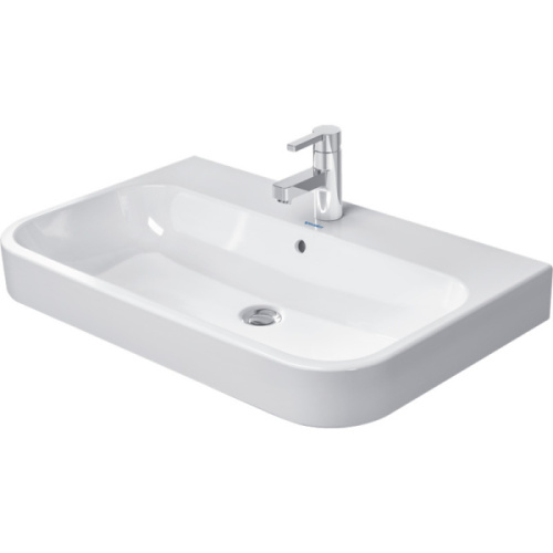 Раковина Duravit Happy D.2 80 см с одним отверстием под смеситель - фото 1