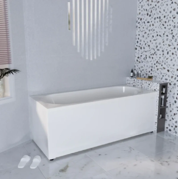 Акриловая ванна Радомир Вальс 1-01-0-0-1-337, 170 х 75 см, с каркасом, белая - фото 4