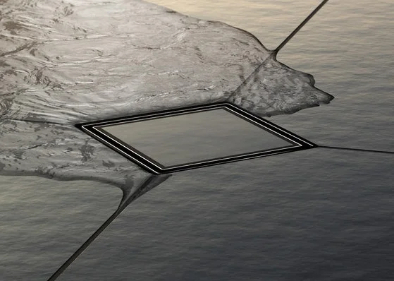 Основа для плитки 15х15 см с монтажным элементом, рамка нержавеющая сталь, Tece TECEdrainpoint S plate 3660011, в наличии - фото 2