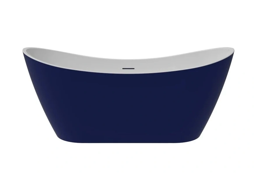 Ванна акриловая Corpa Nera Paganini CN130116, 170 х 80 см, синий матовый - фото 1