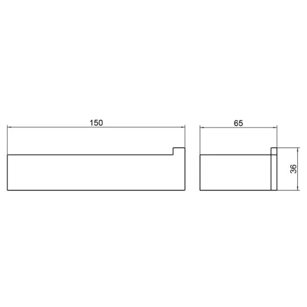 Бумагодержатель Timo Petruma черный матовый - фото 2