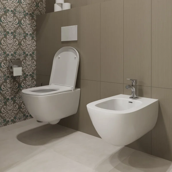 Унитаз компакт Laufen Palomba 8.2480.6.000.000.1 ободковый - фото 4