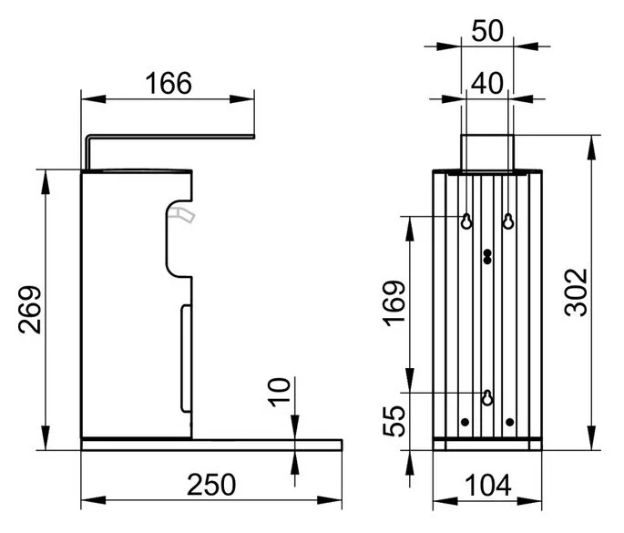 Дозатор для мыла Keuco Plan Care хром - фото 2