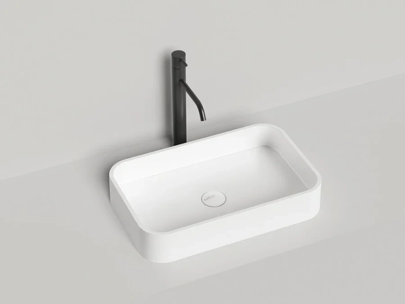 Раковина Salini Callista 01 1101 54,5 см накладная - фото 1