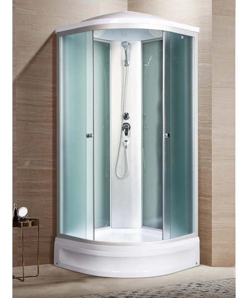 Душевая кабина River Nara Light XL 90x90 см стекло матовое - фото 2