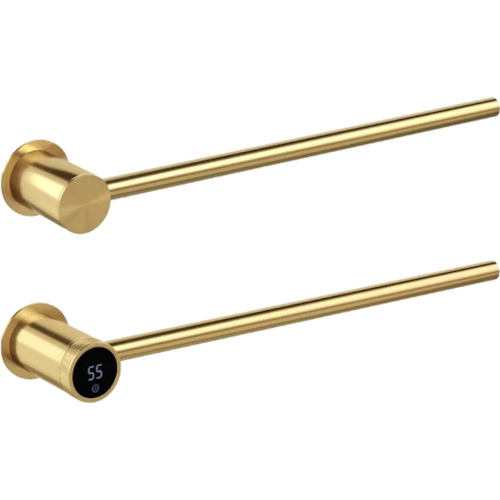 Полотенцесушитель электрический Boheme Stick 45x5 см базовый элемент, золото матовое - фото 2
