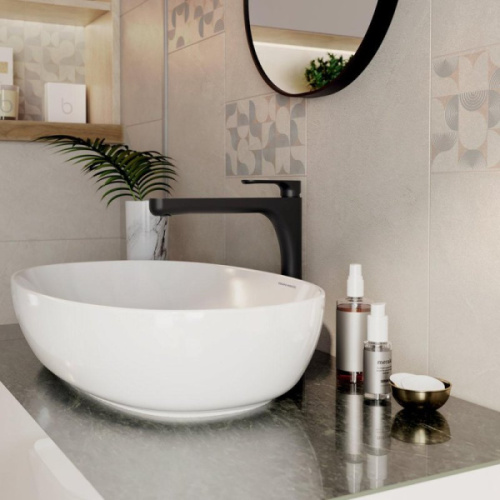 Раковина Kerama Marazzi Plaza 60 см белая глянцевая, современные, hi-tech - фото 2