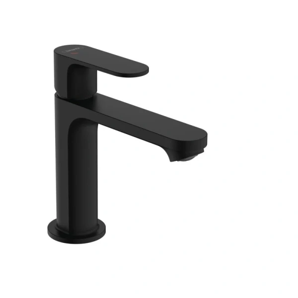 Смеситель для раковины Hansgrohe Rebris матовый черный - фото 1