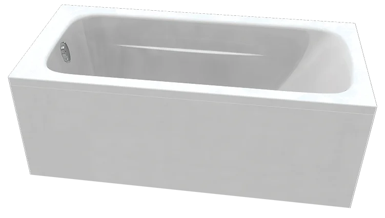 Акриловая ванна C-Bath Muse CBQ011001 170 х 80 см, белая - фото 2