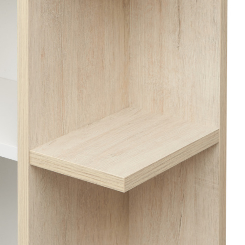 Шкаф-пенал подвесной Акватон Сканди 40 см белый глянцевый/дуб верона, недорого - фото 4