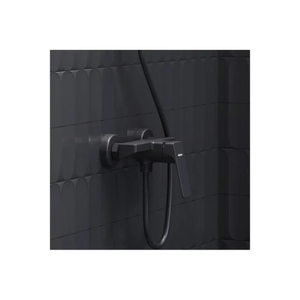 Смеситель для душа Damixa Merkur черный, современные, hi-tech - фото 3