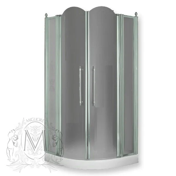 Душевой уголок Migliore Diadema 90х90 см стекло матовое - фото 2