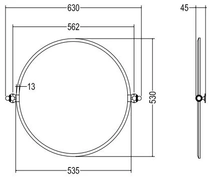 Зеркало для ванной Devon&Devon First Class DD33111 - фото 2