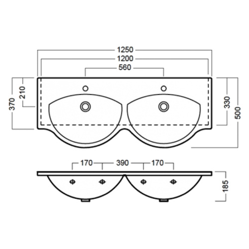 Схема, подвесные, пристенные - фото 3
