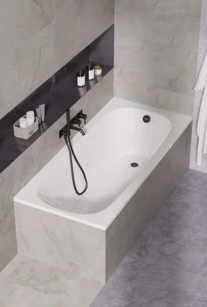 Ванна акриловая Alba Spa Sevilla ВПР0140100100, 160 x 70 см, цвет белый - фото 1