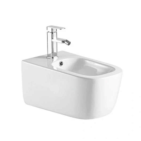 Биде подвесное Акватек Лугано белое, белые - фото 5