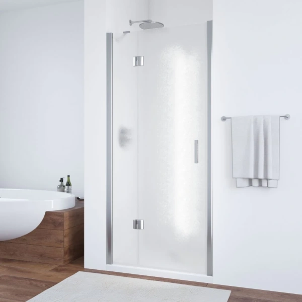 Душевая дверь стекло шиншилла Vegas-glass AFP 100 02 L, современные, hi-tech - фото 2