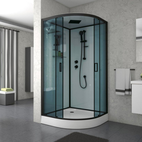 Душевая кабина Niagara Premium 100х100 см с раздвижными дверями - фото 4