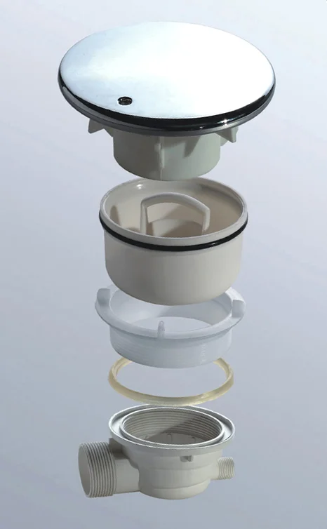 Душевой поддон Cezares Tray 85х85 см с сифоном, низкие до 15 см - фото 3