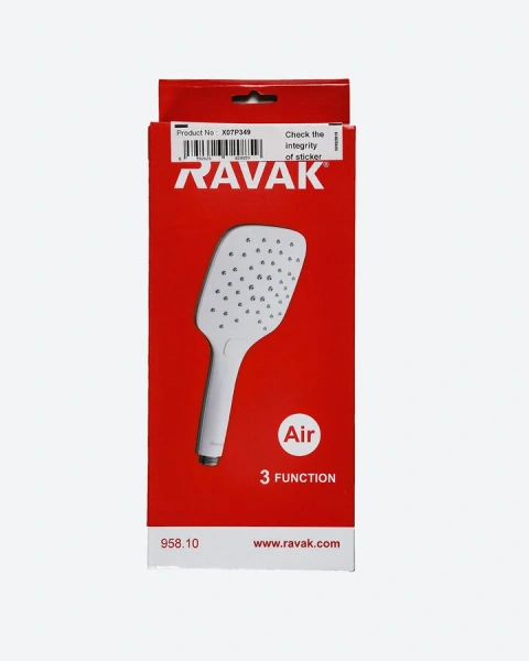 Душевая лейка белая Ravak Air 958.10 , белые - фото 3