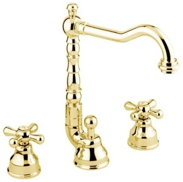 Смеситель для раковины, золото, Emmevi Deco Old - фото 5