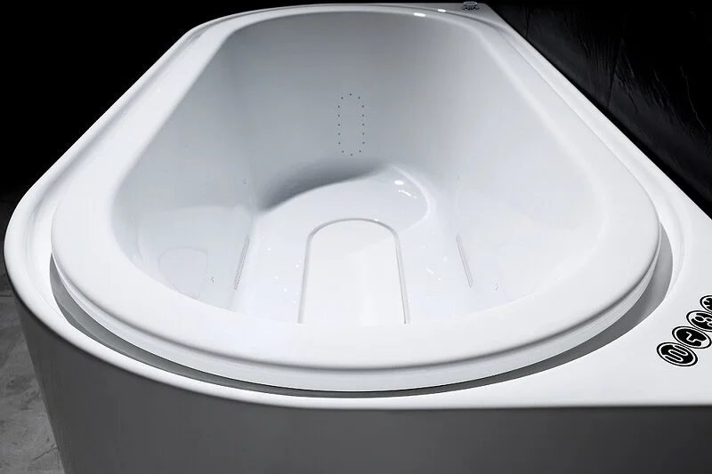 Ванна акриловая Gemy 190x95 см белая, с гидромассажем, большие, глубокие - фото 5