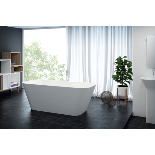 Ванна из литьевого мрамора Cezares Titan Square 170х70 см отдельностоящая - фото 2