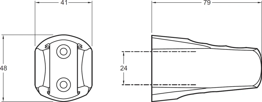 Держатель для душа Jacob Delafon трёхпозиционный  - фото 3