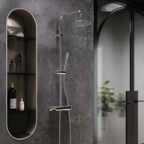 Душевая стойка Damixa Scandinavian Pure 936750 с термостатом - фото 3