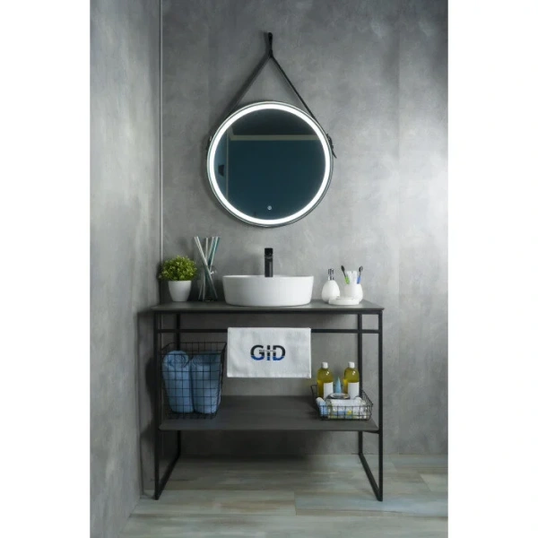 Раковина GID Esfera D1306 44 см белая, керамические - фото 7