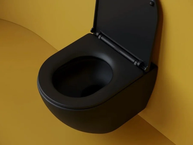 Унитаз подвесной Ceramica Nova Metropol черный, черные - фото 6