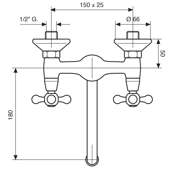 Смеситель для кухни Emmevi Deco Classic 12005S - фото 3