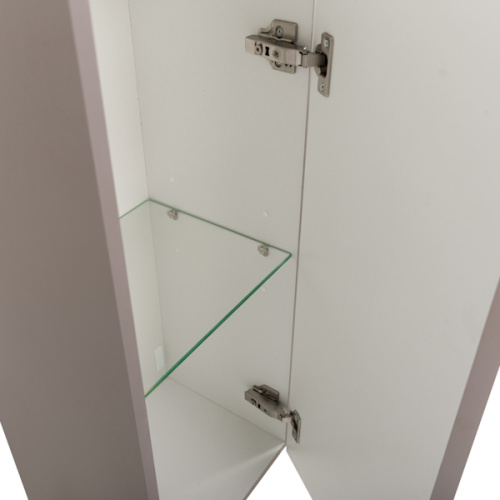 Шкаф-пенал подвесной BelBagno Kraft 33 см бежевый матовый - фото 4