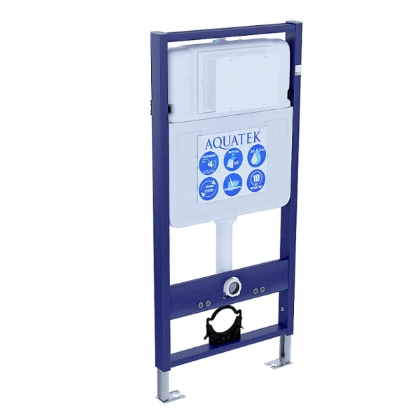 Унитаз с инсталляцией Акватек Либра с сиденьем микролифт, с инсталляцией index_1 - фото 5