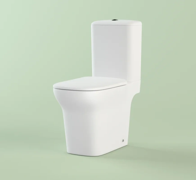 Унитаз компакт Lavinia Boho Bristol безободковый, с вертикальным выпуском в пол, с горизонтальным, прямым выпуском, с прямым выпуском - фото 7