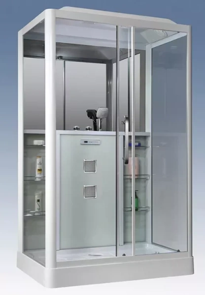 Душевая кабина Grossman GR 120x90 см низкий поддон, со стеклянными задними стенками - фото 8