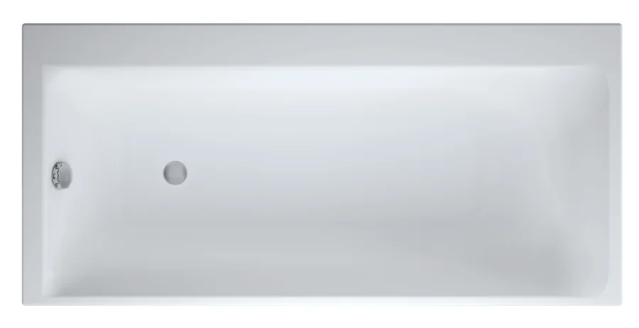 Ванна акриловая Cersanit Smart 170x80 см приставная, левая, прямоугольные - фото 5