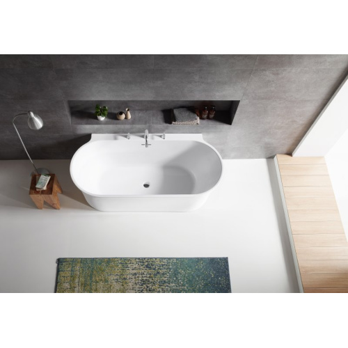Ванна акриловая BelBagno 170х80 см пристенная белая - фото 3