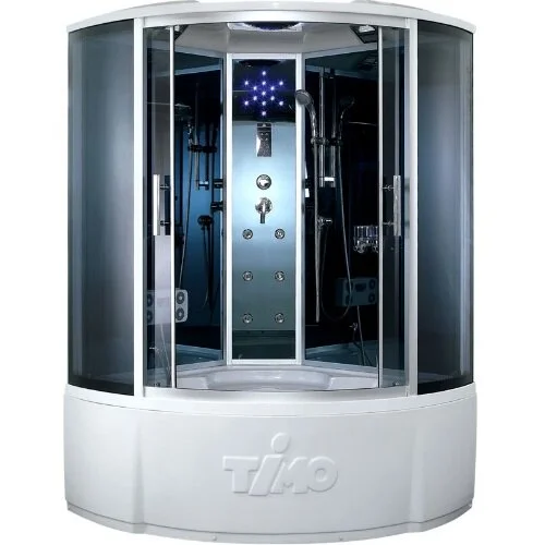 Душевой бокс Timo Standart 135x135 см стекло тонированное