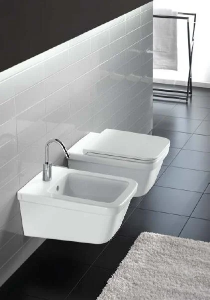 Унитаз подвесной Hatria Erika Pro Q 35х55 см, фарфор, керамика - фото 3