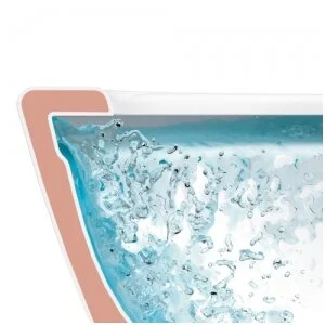 Унитаз подвесной Villeroy & Boch Venticello альпийский белый с покрытием CeramicPlus, без бачка, со скрытым бачком - фото 4